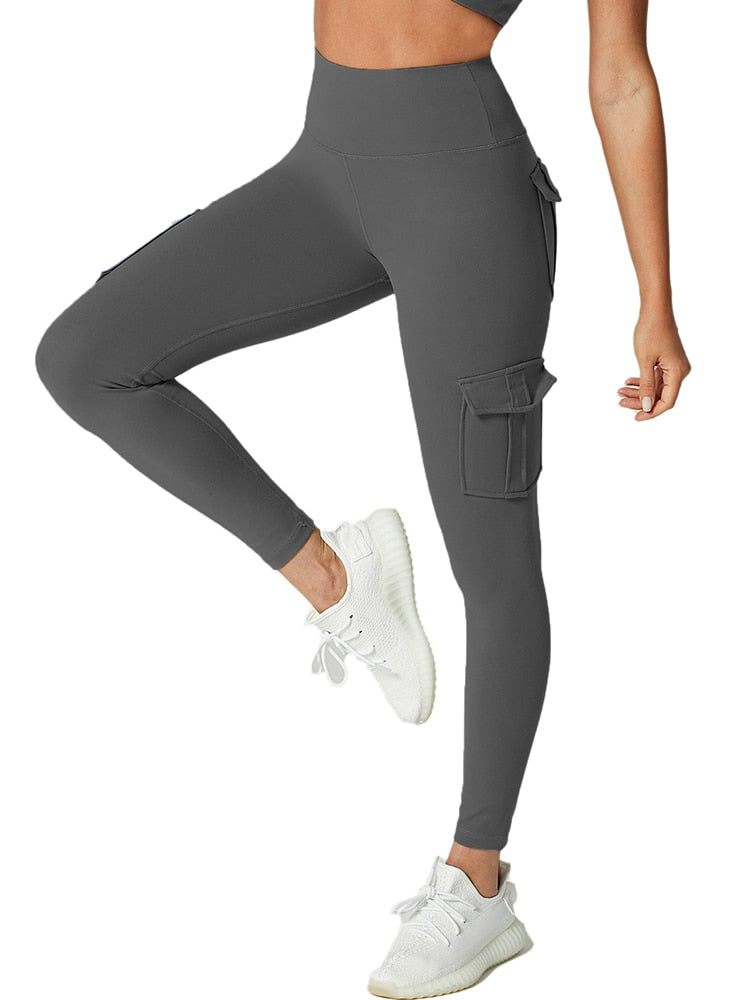 Hot Sale Women Work out Fitness Gym Wear Pocket Yoga Pants