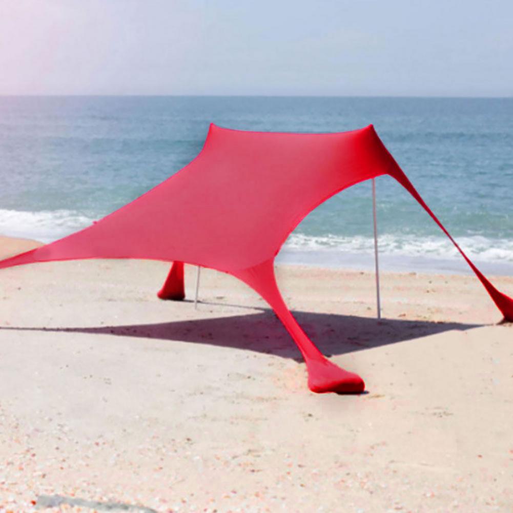 Beach Tent Sun Shade with Sandbags