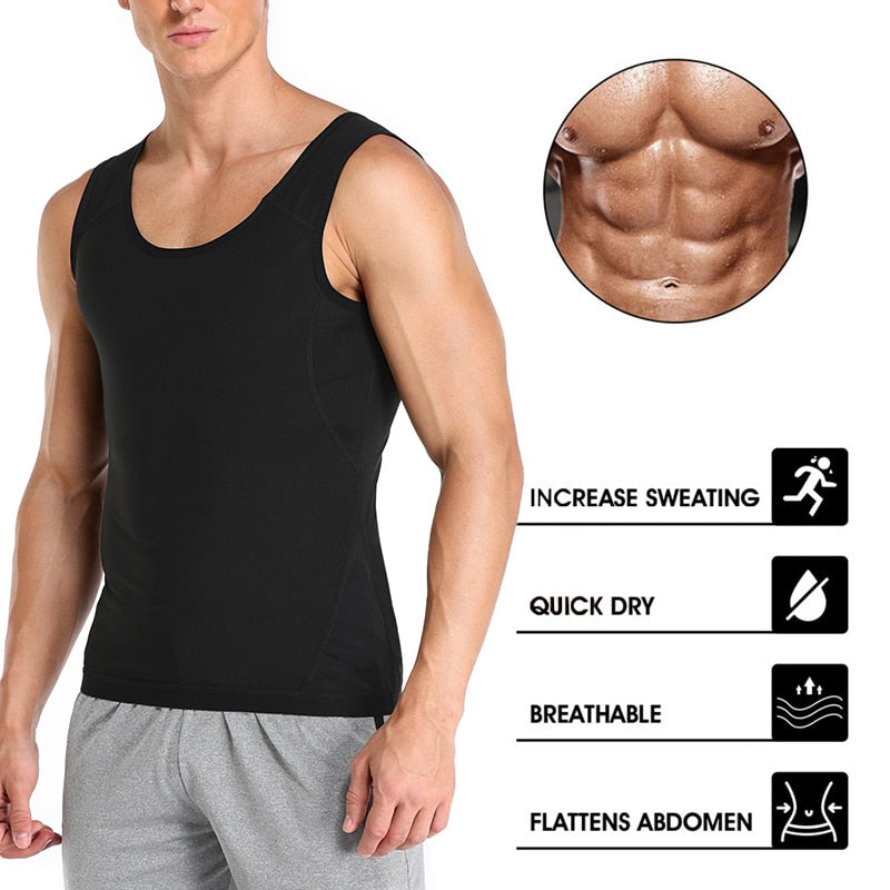 Unisex Sweat Sauna Body Slimming Workout Shapewear