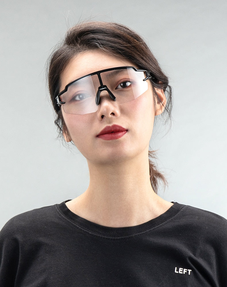 ROCKBROS UNISEX Photochromic Cycling Glasses Polarized Built-in Myopia Frame