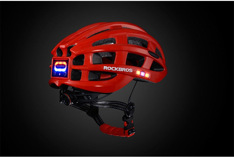 ROCKBROS Bicycle Light Helmet Waterproof