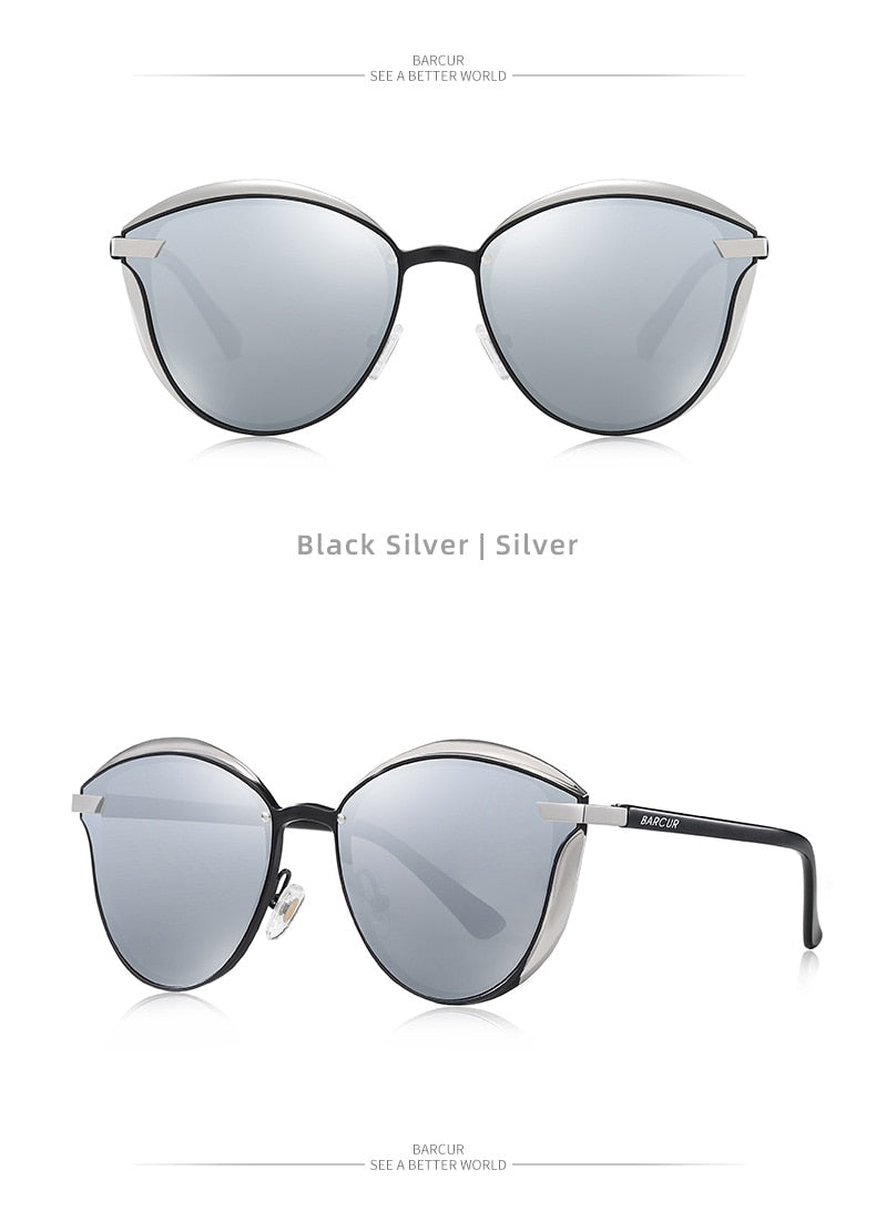 BARCUR Womens Luxury Polarized Sunglasses Women