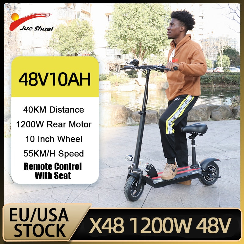 85KM/H Max Speed Powerful Electric Scooter 5600W Dual Motor Off Road Tire